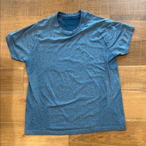 Lululemon Athletica Blue Short Sleeve Tee